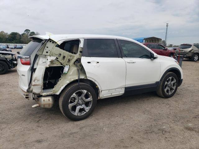 5J6RW2H56KA016227 - 2019 HONDA CR-V EX WHITE photo 3