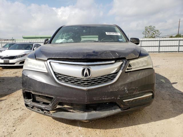 5FRYD3H41EB018496 - 2014 ACURA MDX TECHNOLOGY 灰色 照片 5