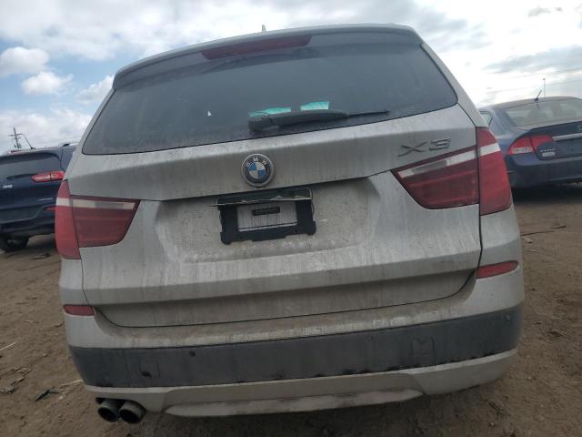 5UXWX7C52BL734872 - 2011 BMW X3 XDRIVE35I SILVER photo 6