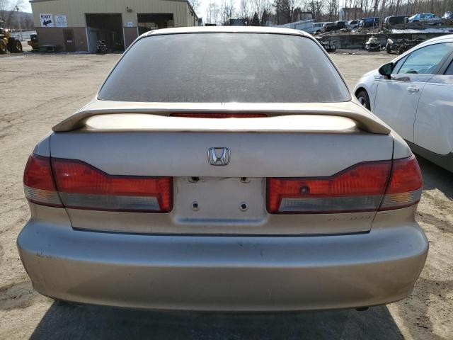 1HGCG16572A003168 - 2002 HONDA ACCORD EX BEIGE photo 6