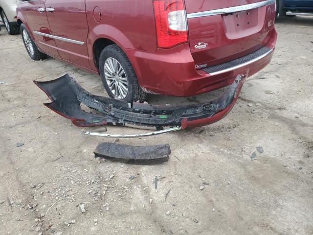 2C4RC1CG0DR614636 - 2013 CHRYSLER TOWN & COU TOURING L RED photo 12