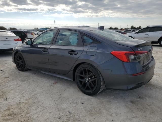 2HGFE2F50NH515319 - 2022 HONDA CIVIC SPORT GRAY photo 2