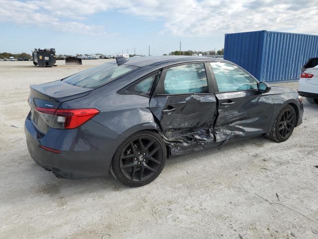 2HGFE2F50NH515319 - 2022 HONDA CIVIC SPORT GRAY photo 3