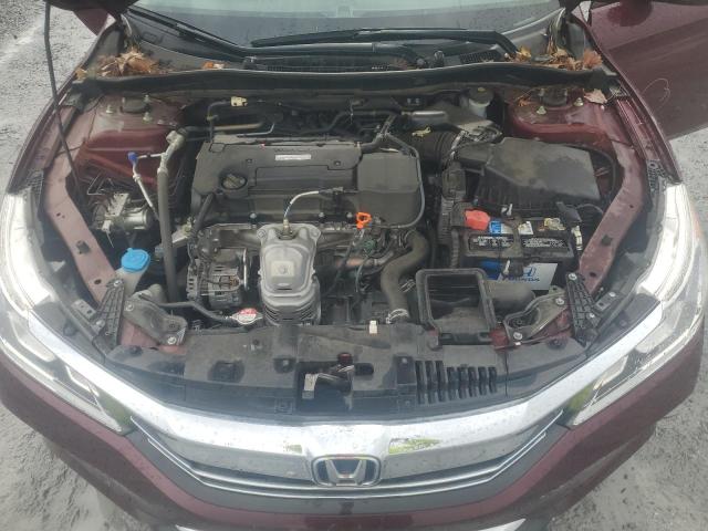 1HGCR2F34HA298897 - 2017 HONDA ACCORD LX BURGUNDY photo 11