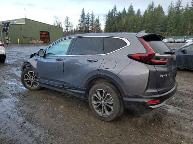 2HKRW1H89MH428275 - 2021 HONDA CR-V EXL GRAY photo 2