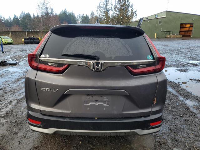 2HKRW1H89MH428275 - 2021 HONDA CR-V EXL GRAY photo 6