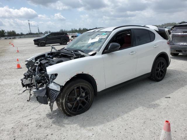 ZASPAJAN3M7D08604 - 2021 ALFA ROMEO STELVIO SPORT Белый фото 1