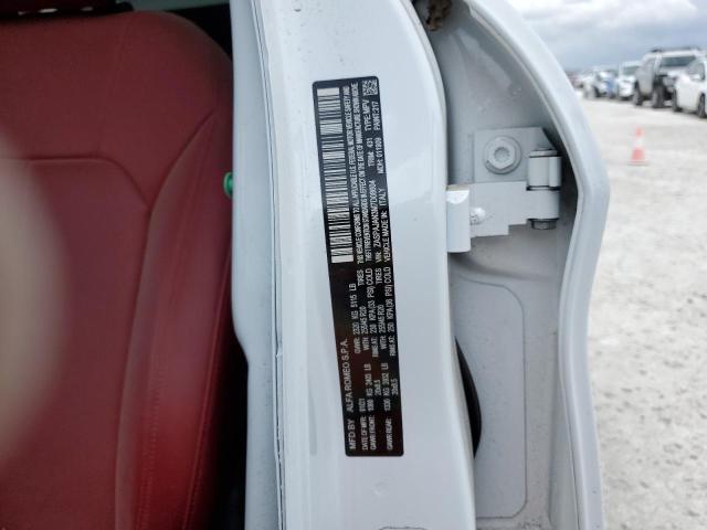 ZASPAJAN3M7D08604 - 2021 ALFA ROMEO STELVIO SPORT Белый фото 13