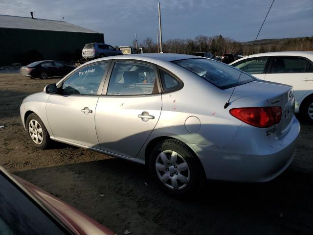 KMHDU46D37U092663 - 2007 HYUNDAI ELANTRA GLS SILVER photo 2