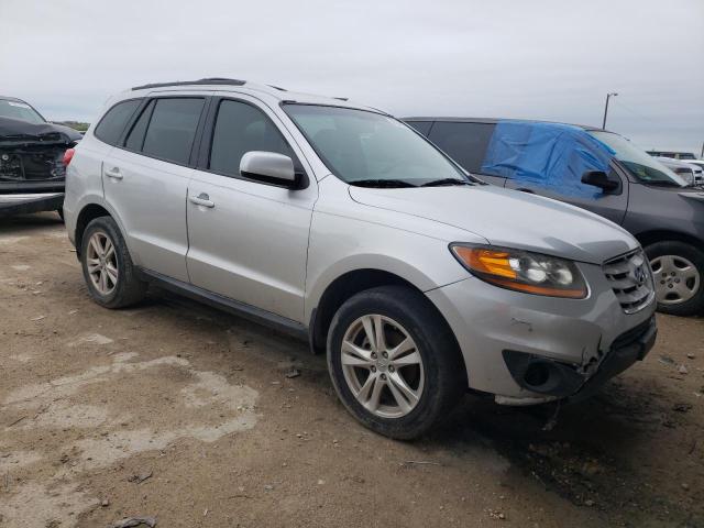 5XYZH4AG3BG062671 - 2011 HYUNDAI SANTA FE SE SILVER photo 4