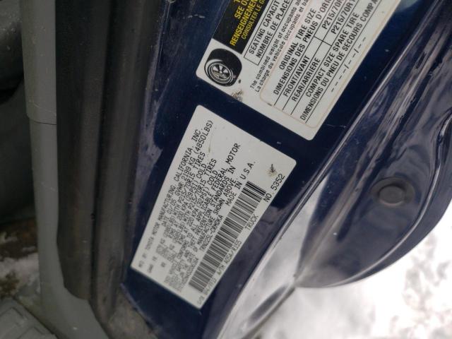5TETX22N45Z036164 - 2005 TOYOTA TACOMA ACCESS CAB 蓝色 照片 12