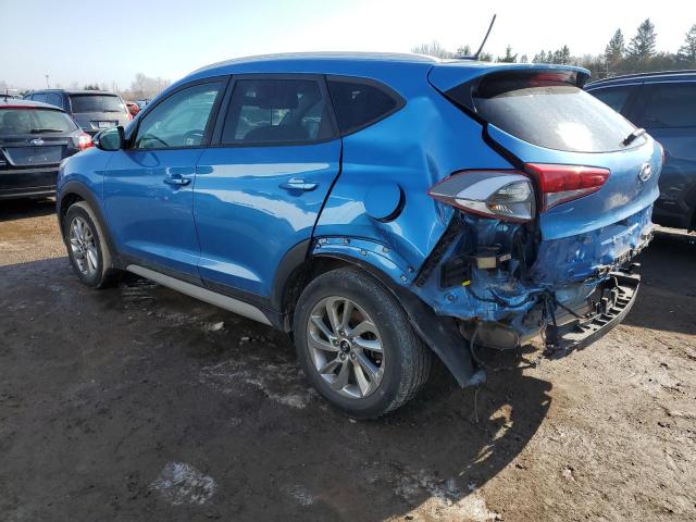 KM8J3CA40HU491801 - 2017 HYUNDAI TUCSON LIMITED BLUE photo 2