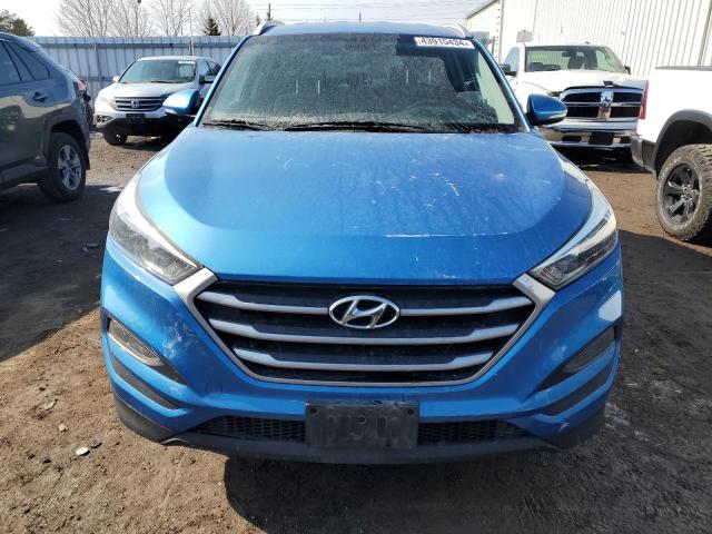 KM8J3CA40HU491801 - 2017 HYUNDAI TUCSON LIMITED BLUE photo 5