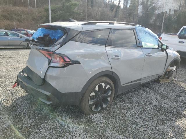 5XYK6CAF3PG070298 - 2023 KIA SPORTAGE X LINE GRAY photo 3