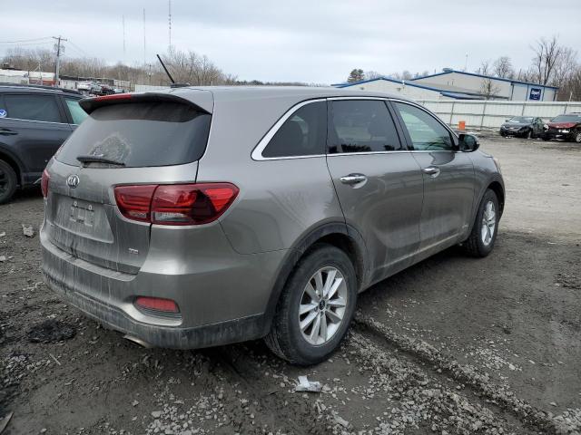 5XYPGDA38KG528537 - 2019 KIA SORENTO L SILVER photo 3