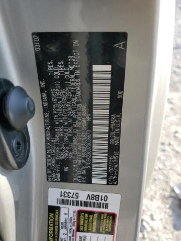 5TDZK23C07S036670 - 2007 TOYOTA SIENNA CE TAN photo 13