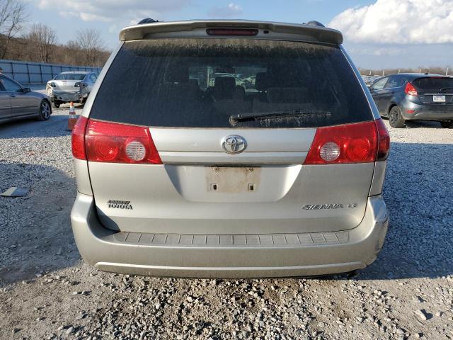 5TDZK23C07S036670 - 2007 TOYOTA SIENNA CE TAN photo 6