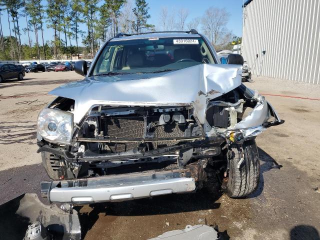 JTEZU14R070092999 - 2007 TOYOTA 4RUNNER SR5 SILVER photo 5