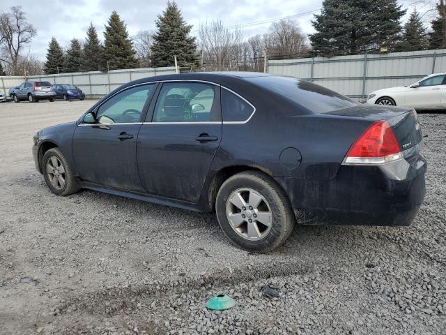 2G1WA5EKXA1257146 - 2010 CHEVROLET IMPALA LS BLACK photo 2