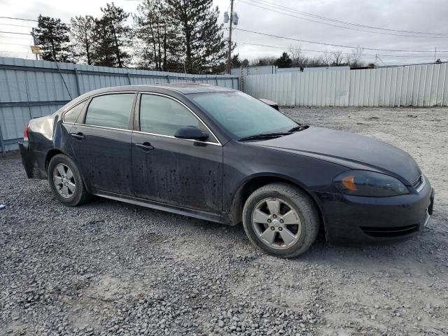 2G1WA5EKXA1257146 - 2010 CHEVROLET IMPALA LS BLACK photo 4