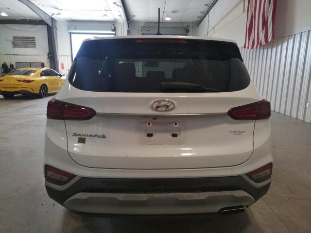 5NMS23AD6KH014963 - 2019 HYUNDAI SANTA FE SE WHITE photo 6