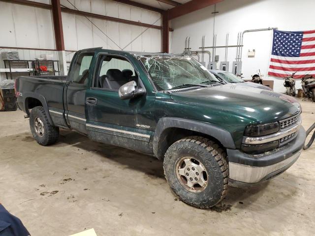 2GCEK19T621417441 - 2002 CHEVROLET SILVERADO K1500 GREEN photo 4