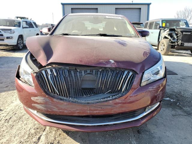 1G4GB5G39GF124261 - 2016 BUICK LACROSSE BURGUNDY photo 5