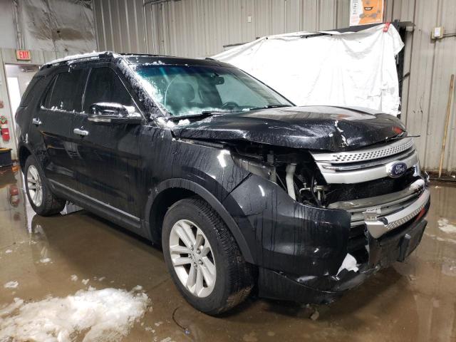 1FM5K8D88DGA26739 - 2013 FORD EXPLORER XLT BLACK photo 4