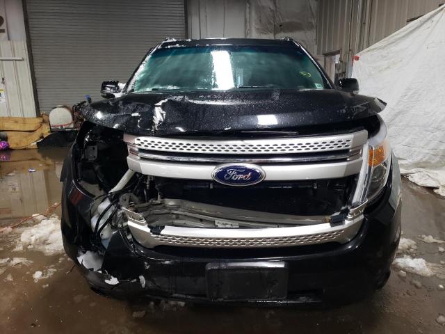 1FM5K8D88DGA26739 - 2013 FORD EXPLORER XLT BLACK photo 5