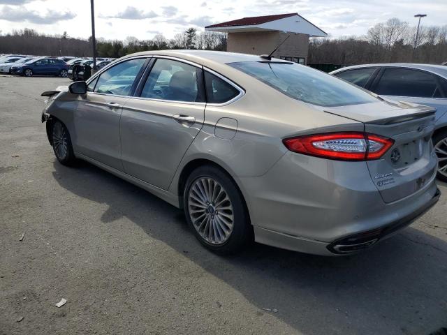 3FA6P0K90FR297299 - 2015 FORD FUSION TITANIUM TAN photo 2