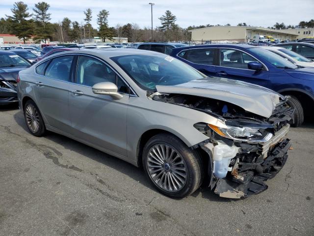 3FA6P0K90FR297299 - 2015 FORD FUSION TITANIUM TAN photo 4