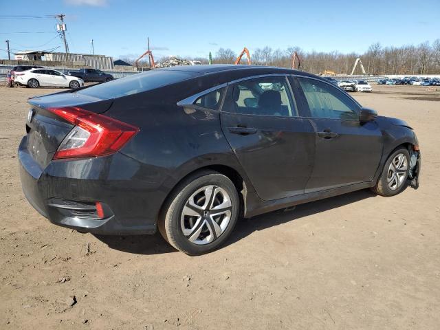 2HGFC2F58JH543479 - 2018 HONDA CIVIC LX BLACK photo 3