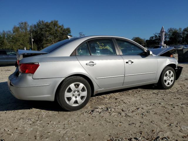 5NPET4AC6AH626699 - 2010 HYUNDAI SONATA GLS SILVER photo 3