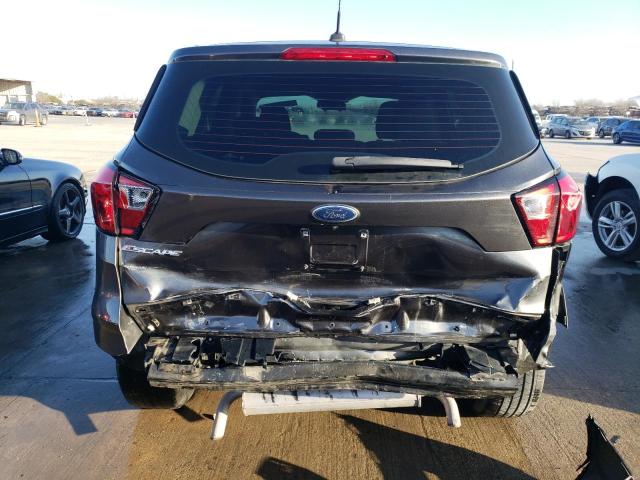 1FMCU0F74KUB56409 - 2019 FORD ESCAPE S GRAY photo 6