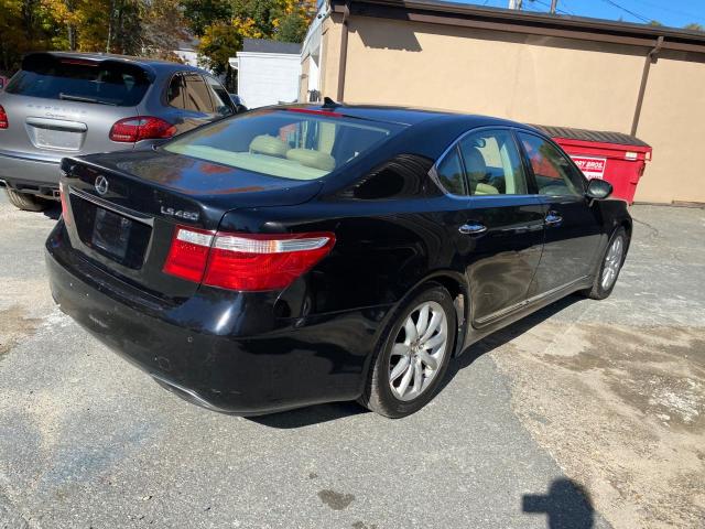 JTHBL46F875038347 - 2007 LEXUS LS 460 BLACK photo 4