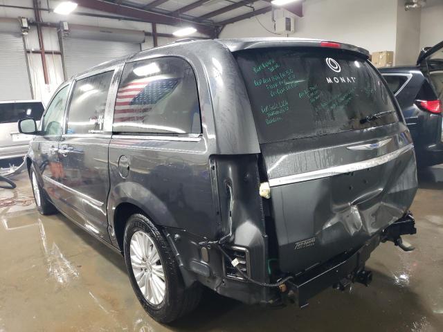 2C4RC1CG4CR376658 - 2012 CHRYSLER TOWN & COU TOURING L CHARCOAL photo 2