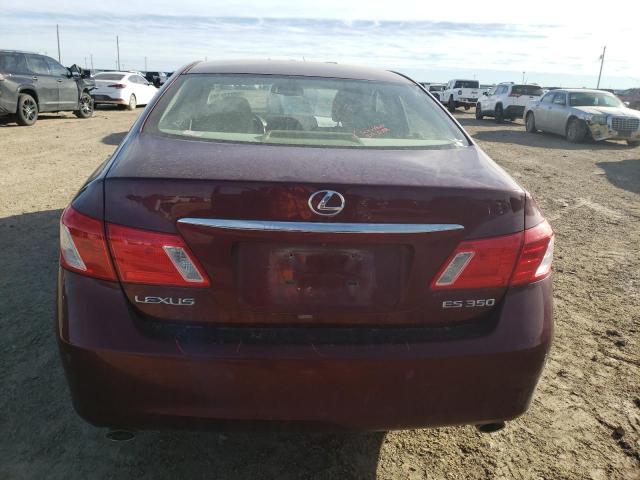 JTHBJ46G082266246 - 2008 LEXUS ES 350 MAROON photo 6