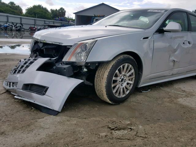 1G6DA5E53C0130457 - 2012 CADILLAC CTS SILVER photo 10