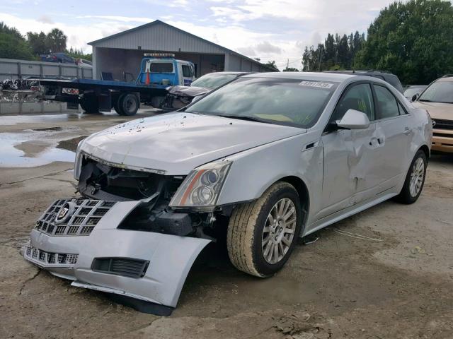 1G6DA5E53C0130457 - 2012 CADILLAC CTS SILVER photo 2