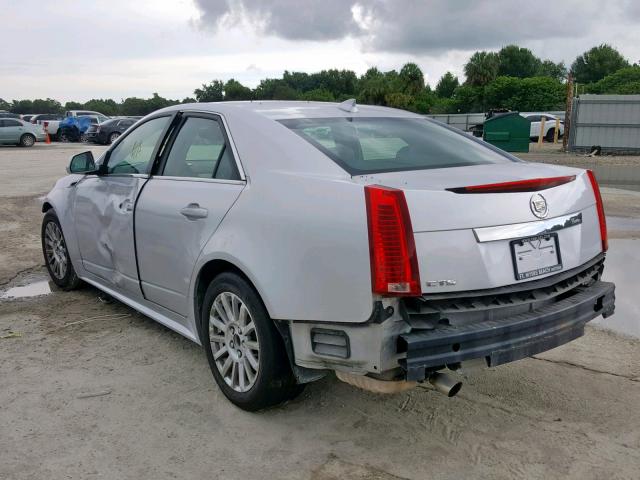 1G6DA5E53C0130457 - 2012 CADILLAC CTS SILVER photo 3