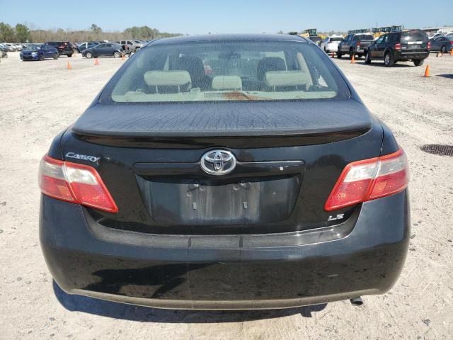 4T4BE46K08R027747 - 2008 TOYOTA CAMRY CE BLACK photo 6