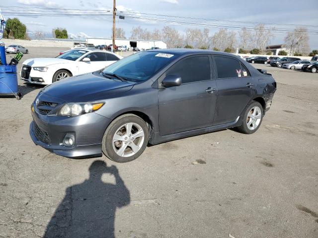 2T1BU4EE4BC571122 - 2011 TOYOTA COROLLA BASE CHARCOAL photo 1