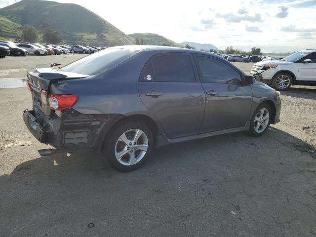 2T1BU4EE4BC571122 - 2011 TOYOTA COROLLA BASE CHARCOAL photo 3