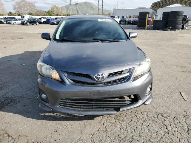 2T1BU4EE4BC571122 - 2011 TOYOTA COROLLA BASE CHARCOAL photo 5
