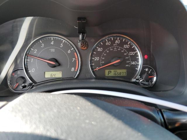 2T1BU4EE4BC571122 - 2011 TOYOTA COROLLA BASE CHARCOAL photo 9