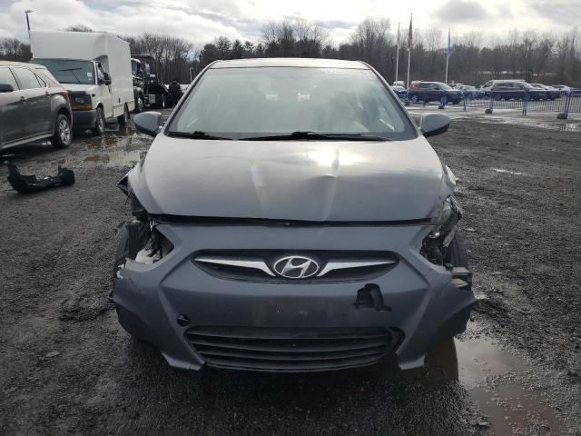 KMHCT4AE1DU417398 - 2013 HYUNDAI ACCENT GLS GRAY photo 5