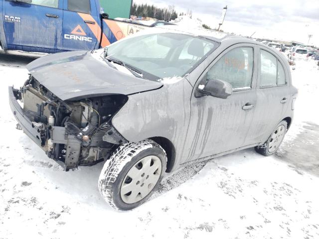 3N1CK3CP8JL251101 - 2018 NISSAN MICRA GRAY photo 1