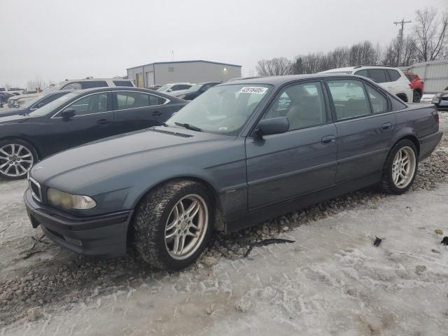 WBAGG8343YDN76254 - 2000 BMW 740I I AUTOMATIC GRAY photo 1