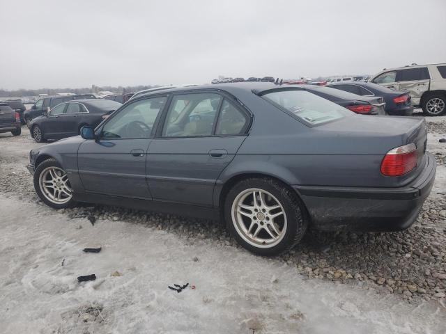 WBAGG8343YDN76254 - 2000 BMW 740I I AUTOMATIC GRAY photo 2