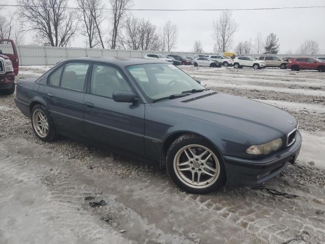 WBAGG8343YDN76254 - 2000 BMW 740I I AUTOMATIC GRAY photo 4